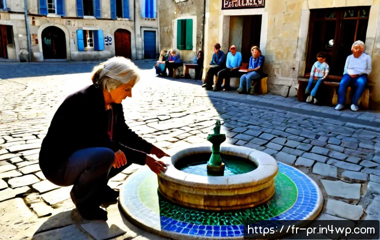 Home 17 장소 특정적 예술과 주민 참여의 중요성 - Photorealistic community-led site-specific public art installation in a historic French village squa...